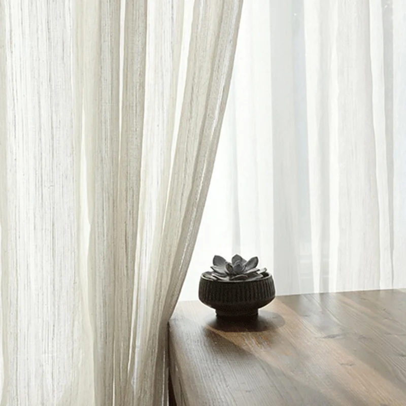Полые полосатые занавески из ткани для балкона льняные чистой кухни маленькие на