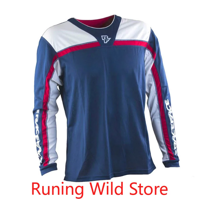 

2022 Men's T-shirts Clothes Motorcycle MX Mountain Bike RF DH MTB Motocross Jersey Long Sleeve T-shirt Breathable Quick Dry