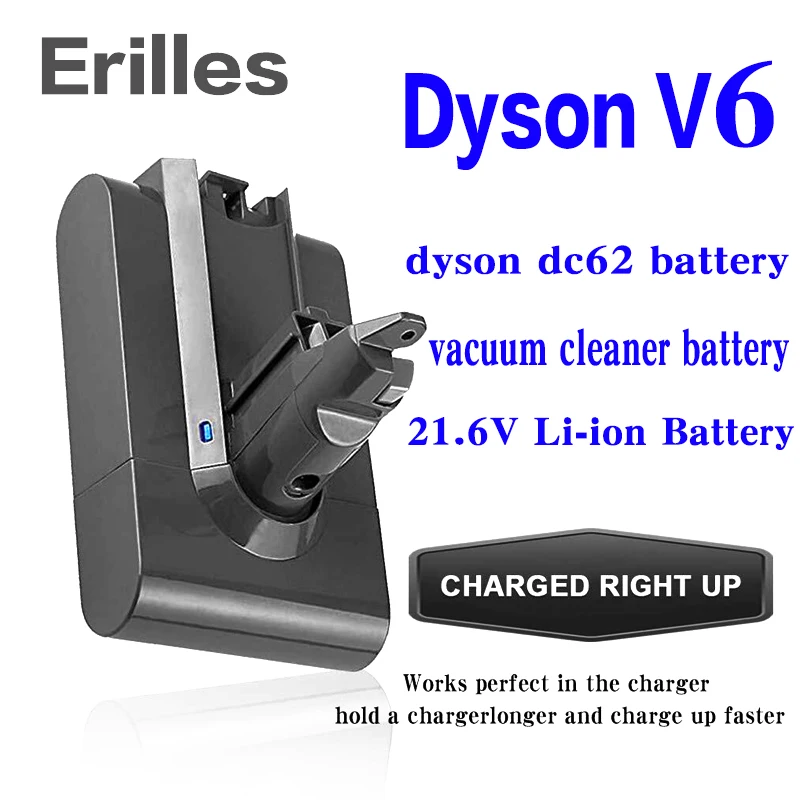 Литий ионный аккумулятор Dyson V6 6800 мАч 21 6 в для пылесосов dyson dc62 батарея DC58 DC59 DC61 DC74