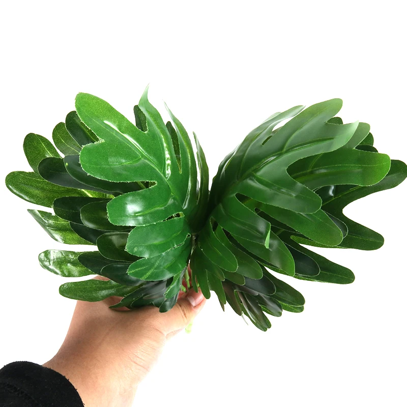 1 шт. черепаха задний лист искусственное пластиковое растение Гавайский пляж