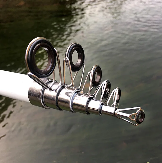 Удочка для ловли карпа жесткий пластик армированный волокном углеродное волокно