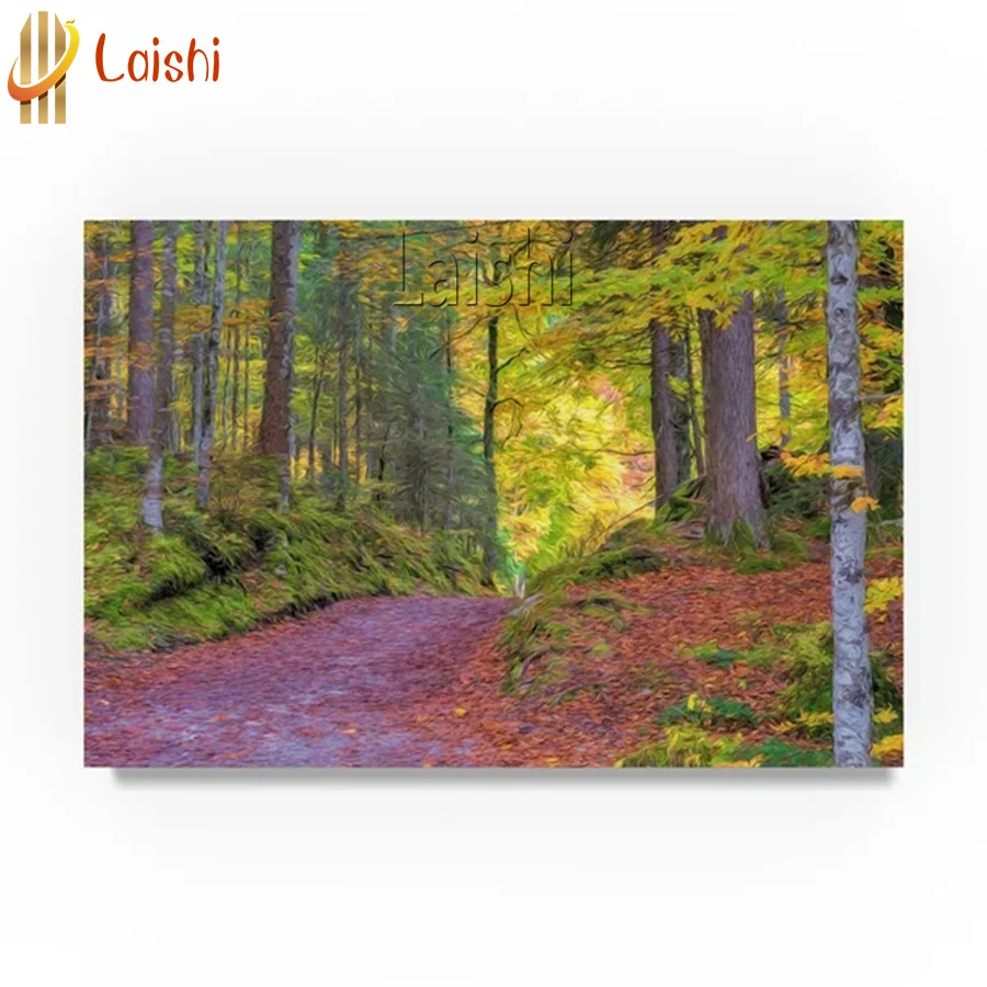 

Home art Diamond Painting Natural scenery forest path 5d DIY Diamond Embroidery full Square Round Diamond Mosaic rhinestone