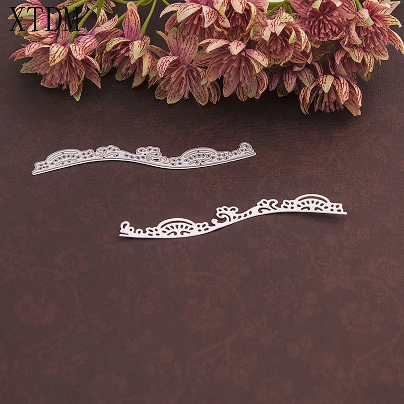 Metal craft wave paper die cutting dies for Scrapbooking/DIY Easter wedding Halloween card | Cutting Dies
