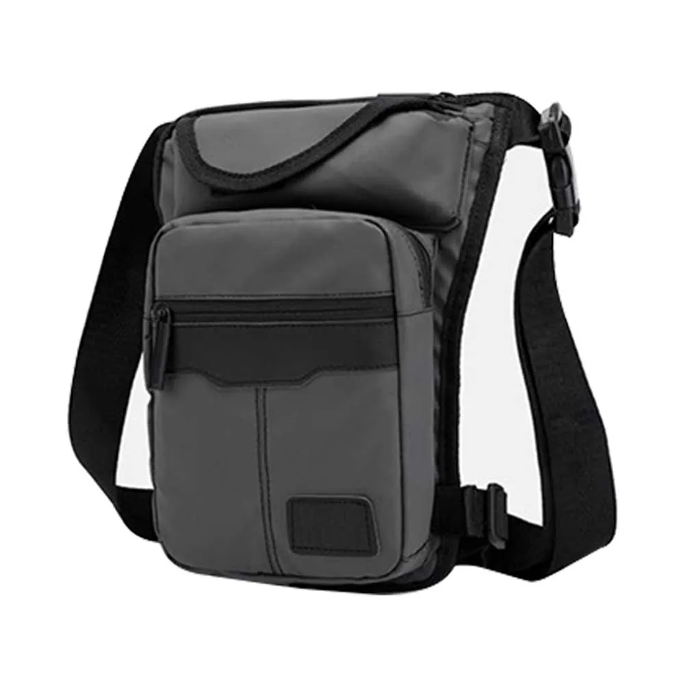 

Men Riding Casual Adjustable Strap Bicycle Waterproof Crossbody Wear Resistant Storage Sport Large Capacity Elastic Leg Bag
