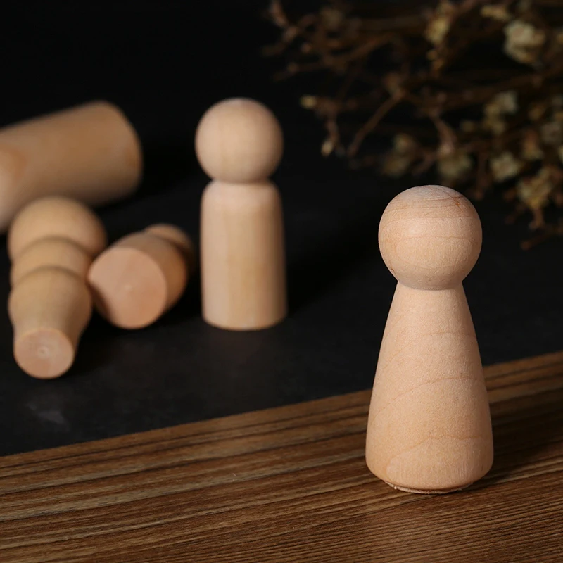 5 шт. Семья Изделия из дерева незаконченные деревянные двери Diy Искусство ремесло