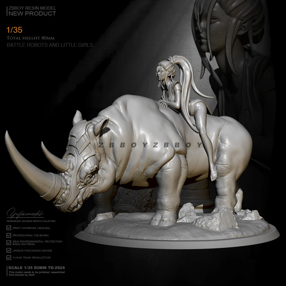 

1/35 Resin model kits figure colorless and self-assembled TD-2932