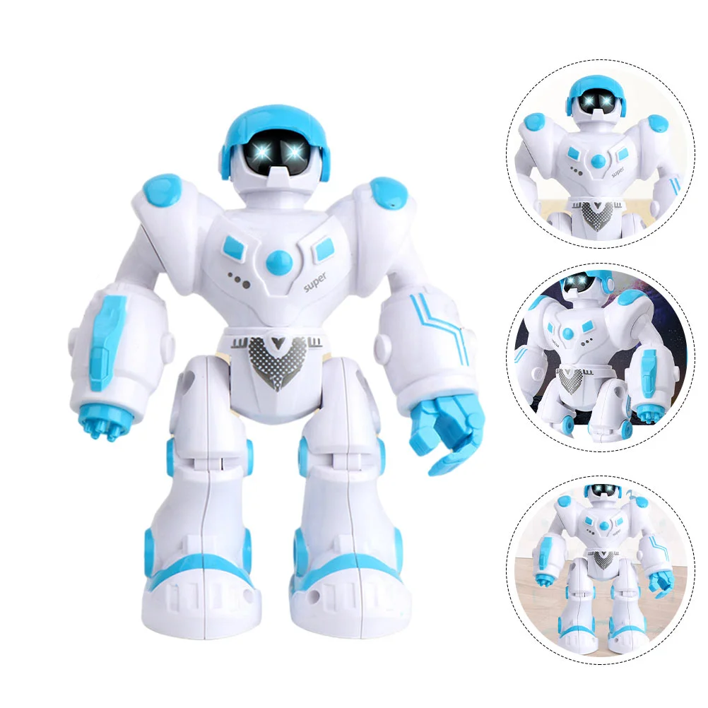 

1 Набор детских ходячих моделей детских электрических роботов (белый)