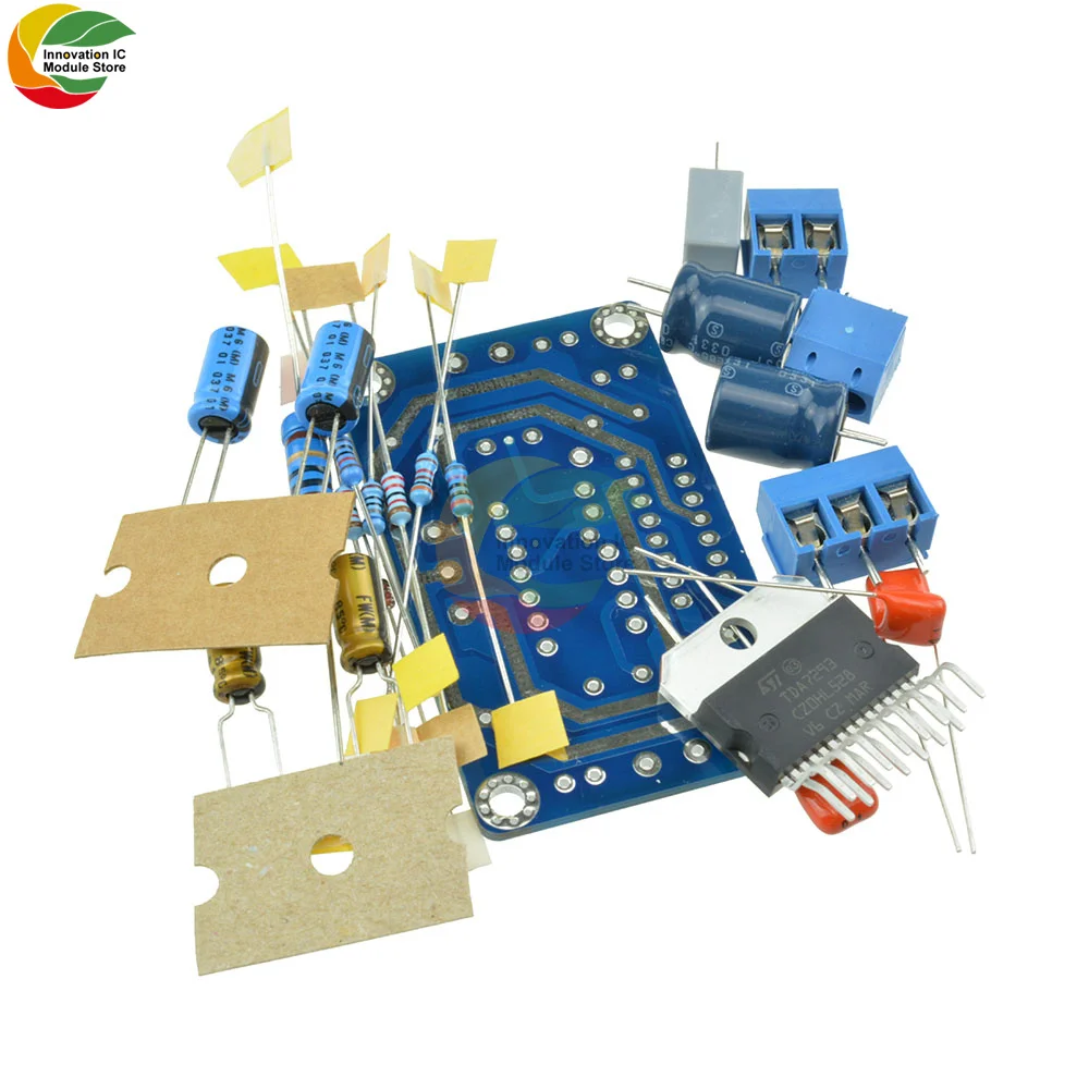Ziqqucu TDA7293 100 Вт моно Плата усилителя мощности PCB плата синий DIY kit | Электронные