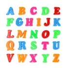 26 шт.компл. 2 см Красочные Магнитные английские буквы Алфавит головоломка игрушки наклейка на холодильник Обучающие игрушки обучающий подарок для детей