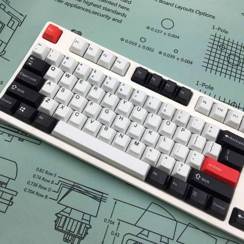 Рассвет тема пятисторонняя PBT Сублимация Keycap DIY персональная механическая