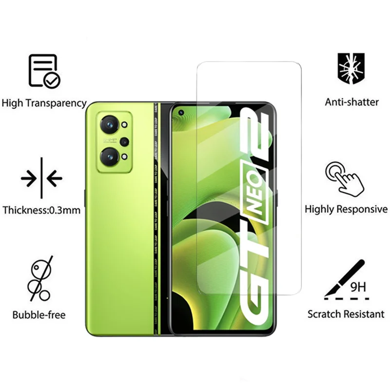 realmi gt neo2 5g glass tempered glass for realme gt 2 pro screen protector realme gt neo 3 front protective glass realme gt master camera film realme