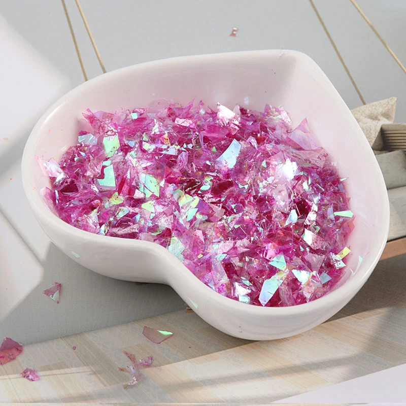 Shell Paper Candy Pieces DIY Cellophane Colorful Crystal Mud Clothing Accessories Epoxy Handmade Materials | Дом и сад