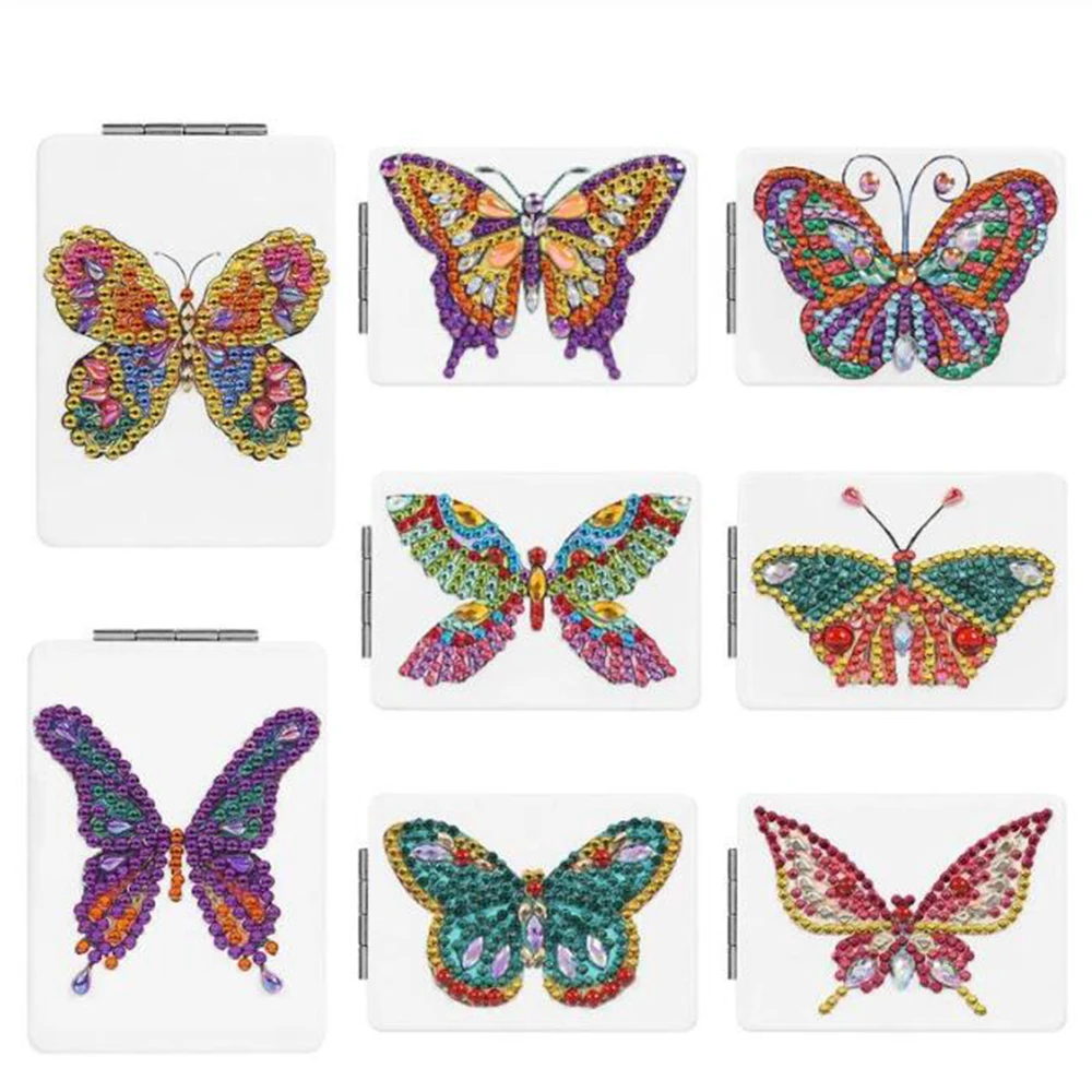 Бабочка/сердце сделай сам специальная форма алмазная живопись зеркало для
