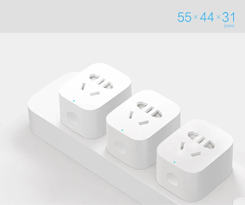 Xiaomi умная розетка Plug basic WiFi Беспроводное дистанционное гнездо адаптера Питание ВКЛ и ВЫКЛ с телефоном