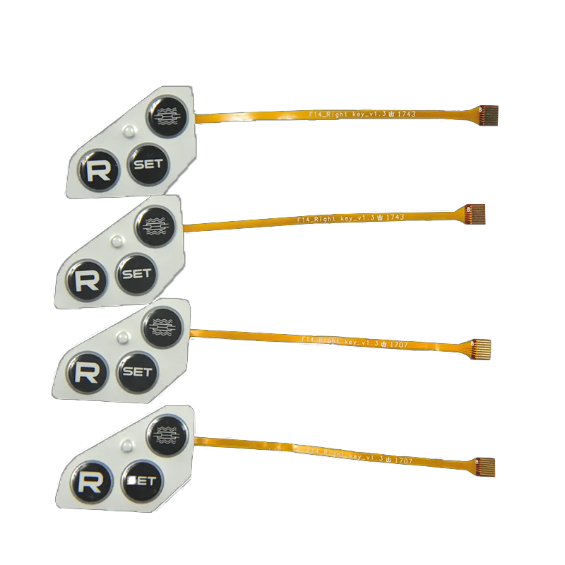 Original INNO IFS-15M IFS-55 V4S Optic Fiber Fusion Splicer Keypad Left Side and Right Side Keyboard keys