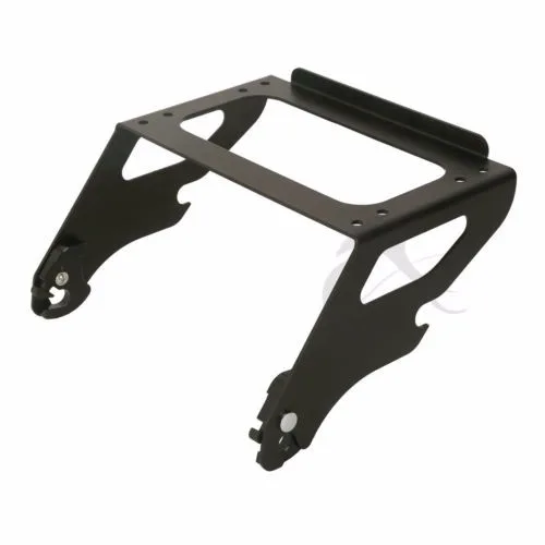 

Black Detachable Solo Luggage Rack For Harley Tour Pak Touring Road King Street Glide FLHT FLHX FLTR 97-08