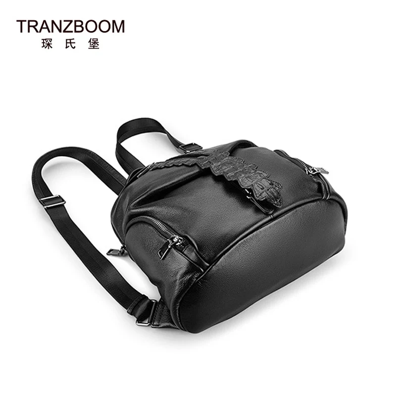 

2021 New Women Genuine Leather Bag Fashion Crocodile pattern backpack high quality women backpack Women's famous brand designer
