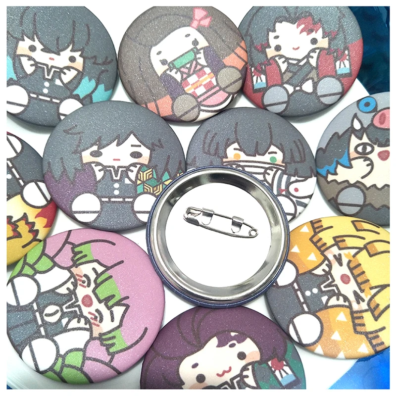Nengdou T3 булавка аниме Demon Slayer Kimetsu no Yaiba Kamado Tanjirou значок для косплея на заказ рюкзак