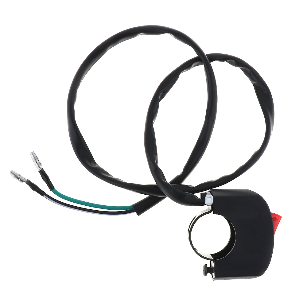 Motorcycle Universal Switches Handlebar Flame Rollout Switch on off Button for Motor ATV Bike DC12V/10A | Автомобили и мотоциклы