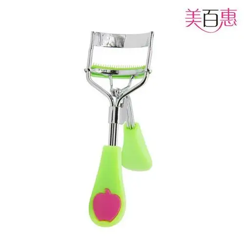 Green handle pink 13 цветов прочные бигуди для ресниц профессиональные щипцы для завивки ресниц Черный Розовый Зеленый Пинцет для ресниц косметика - Цвет: Green handle pink