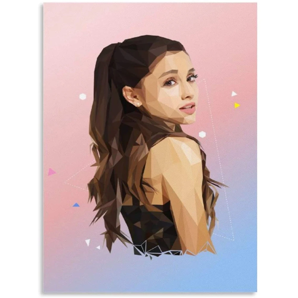 Набор для вышивки крестиком Ariana Grande 11CT набор рукоделия холст с принтом хлопковая