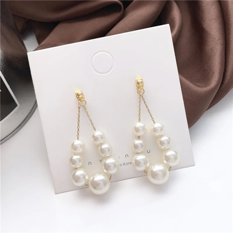 Aretes 2020 boucle doreille femme эстетические серьги оптом корейские элегантные