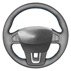 Чехол для руля из натуральной кожи для Renault Laguna 2008-2015 Latitude 2010-2015 Renault Samsung SM5 2009-2018