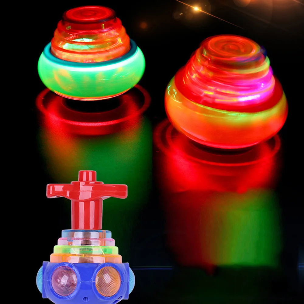 Детский Пластиковый Забавный светодиодный светильник крошечная Игрушка