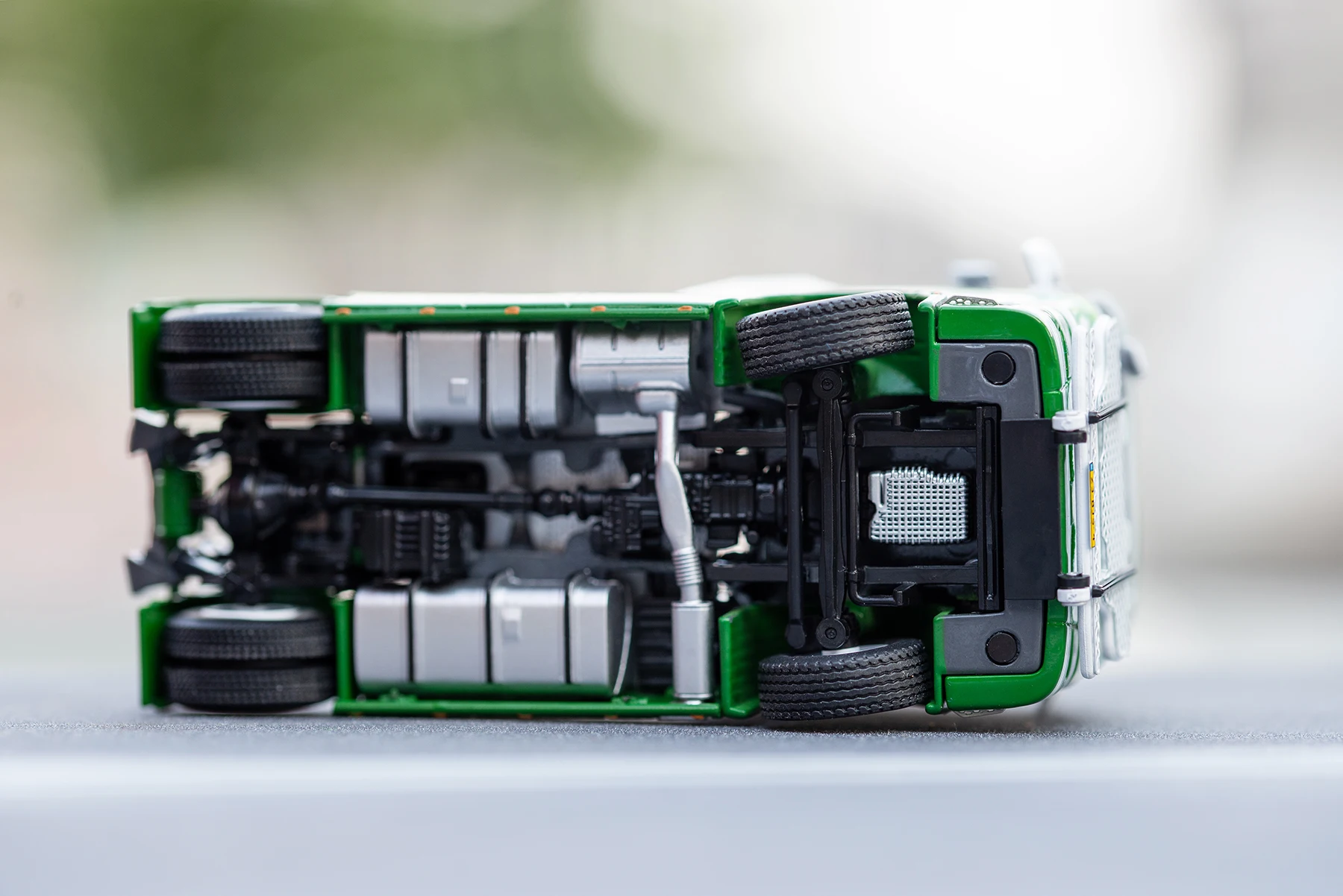 Тяжелый тректрактор GCD Qihui 1:64 Scania S730 модель автомобиля из смолы подарок на день