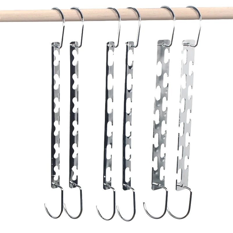 2 шт./компл. Магия металла Вешалки для одежды многофункциональная одежда вешалка