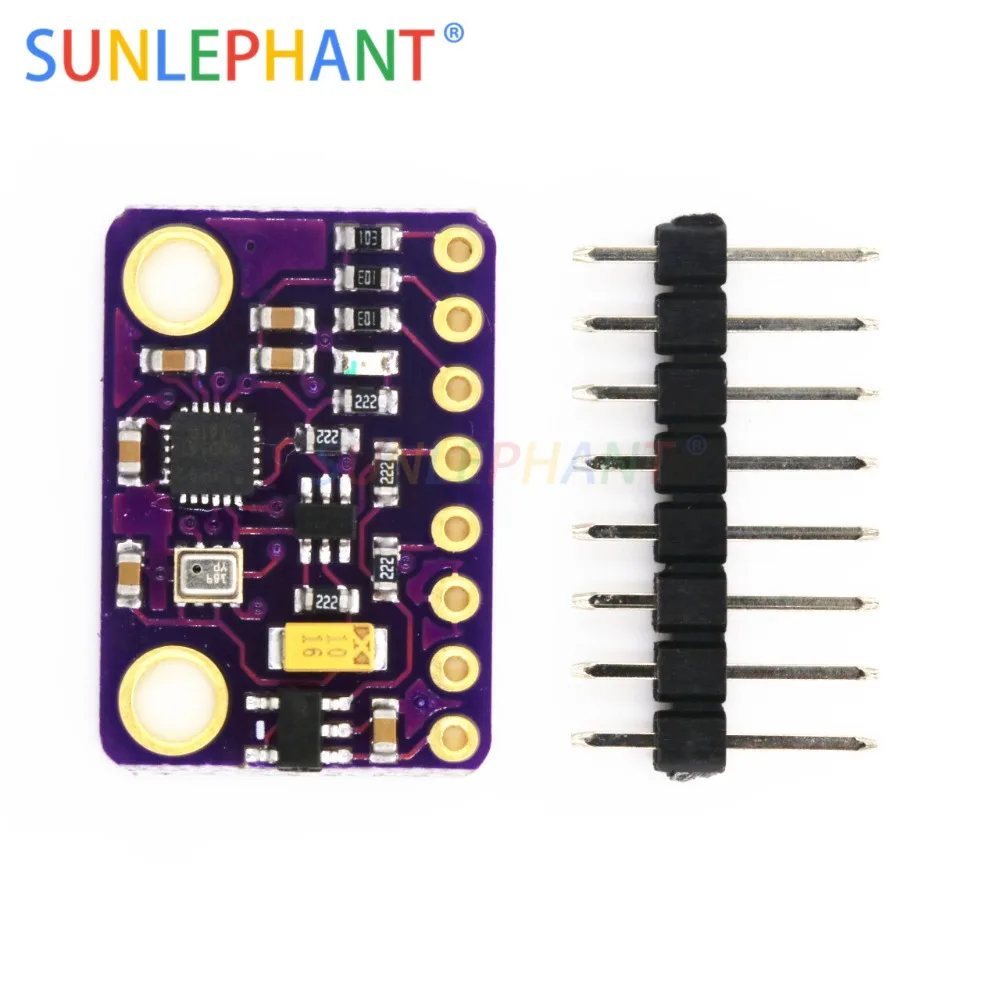 

5PCS/LOT MPU-9250 MPU9250 BMP280 SPI IIC/I2C 10DOF Acceleration Gyroscope Compass 9-Axis Sensor Board Module GY-91 3-5V
