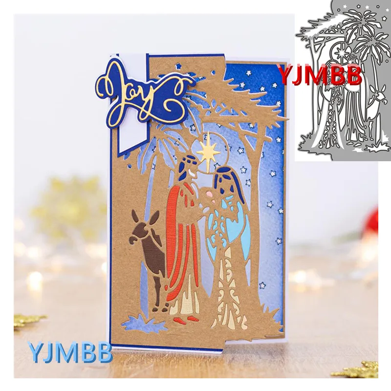 

YJMBB 2021 New Two People In Love Metal Cutting Mould Scrapbook Album Paper DIY Card Craft Embossing Die Cutting
