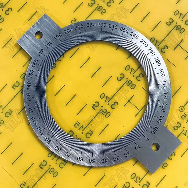 Декоративная пластина из нержавеющей стали диаметр: 100 мм толщина: 1 360 градусов