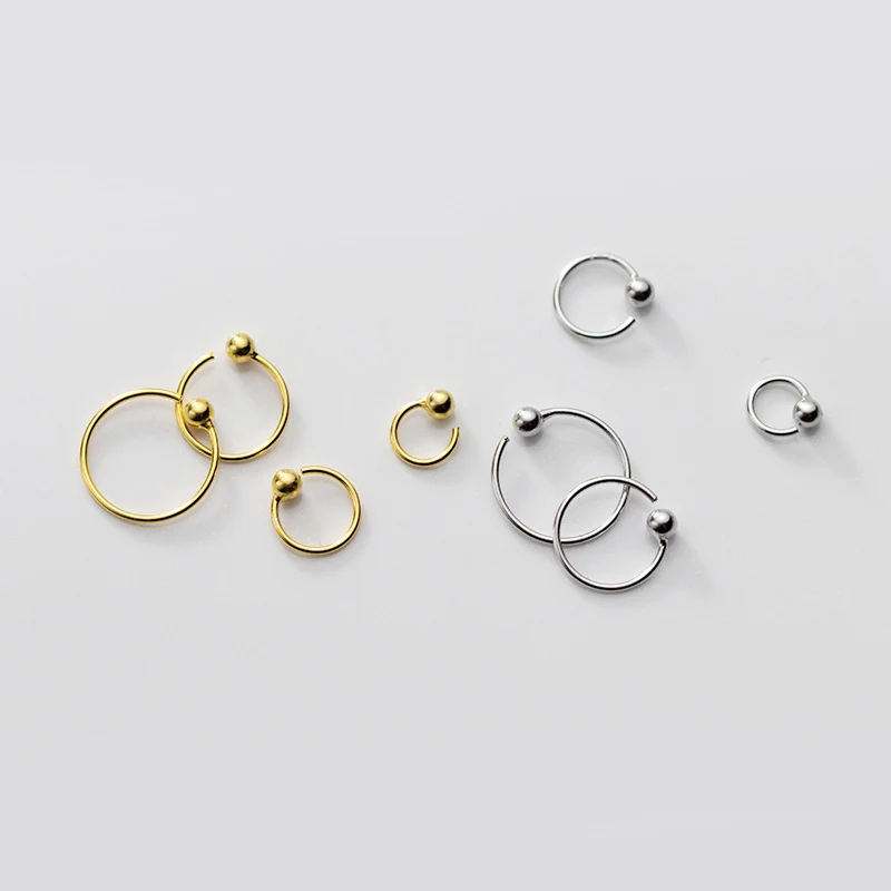 Женские серьги-кольца из серебра 925 пробы | Украшения и аксессуары