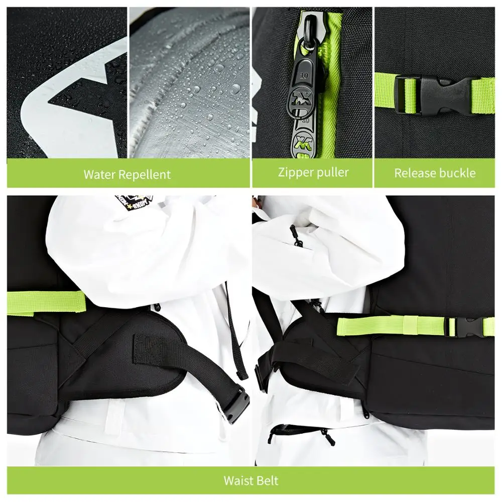 Рюкзак XCMAN для катания на лыжах и сноуборде сумка летающих магазинов шлем