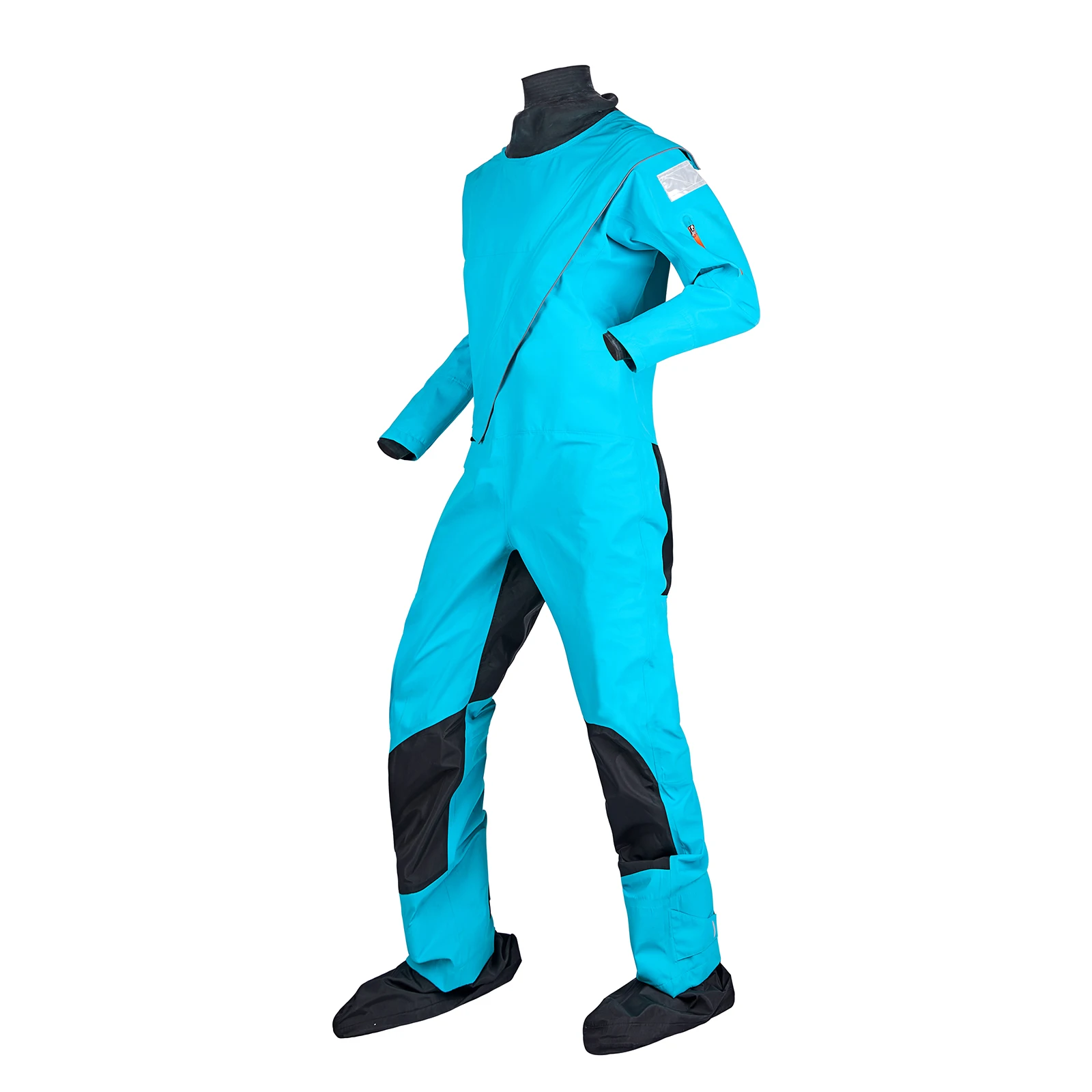 LKVER drysuit Oeko-Tex Pro тканевая нейлоновая Водонепроницаемая молния латексная