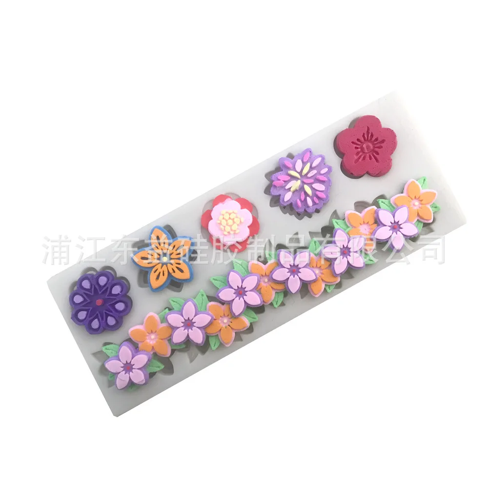 

Flower Liquid Mold Clay Modeling Tool L016