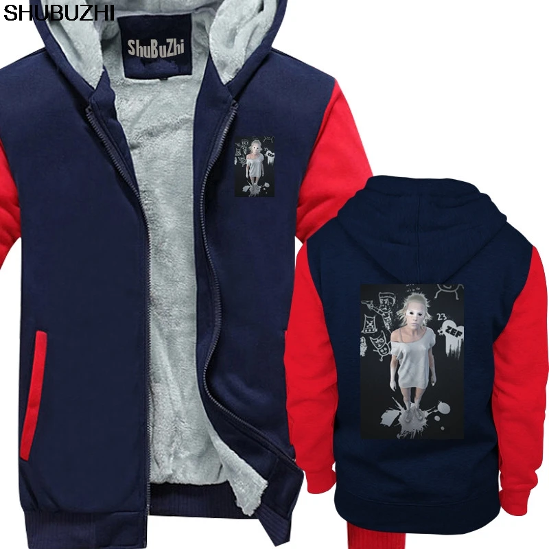 

DIE ANTWOORD YOLANDI VISSER RAP RAVE HIP HOP ZEF APHEX UNISEX COOL RETRO winter thick hoodies shubuzhi brand warm coat sbz1150