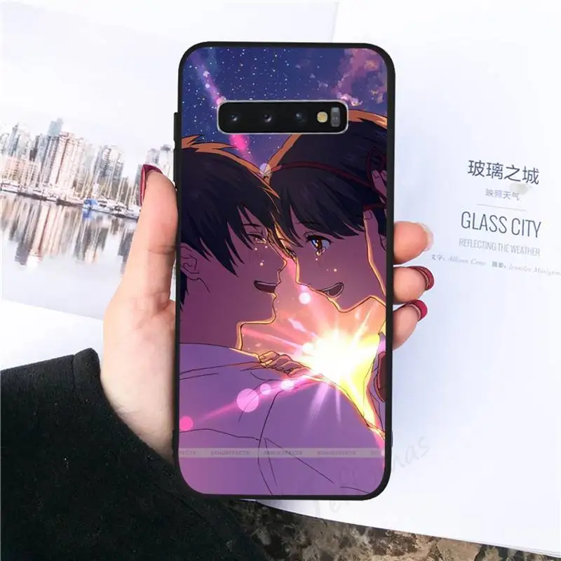 

japanese Anime Your Name Phone Case For Samsung galaxy S 8 9 10 20 21 30 A 30 50 51 70 note 10 plus Ultra 5g