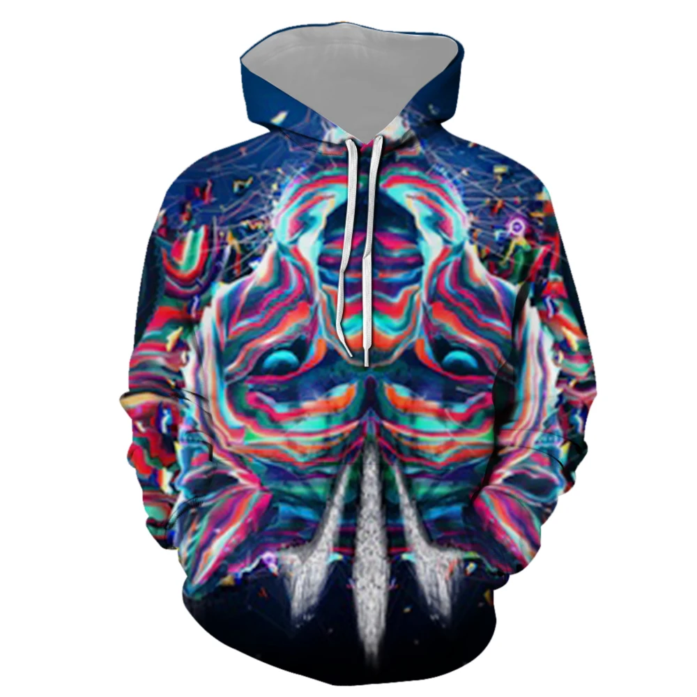 

3D print wolf Print Convertible Hoodie Sweatershirt Tops Sweatshirt man customer design Sweatshirts man's Plus Size WY94