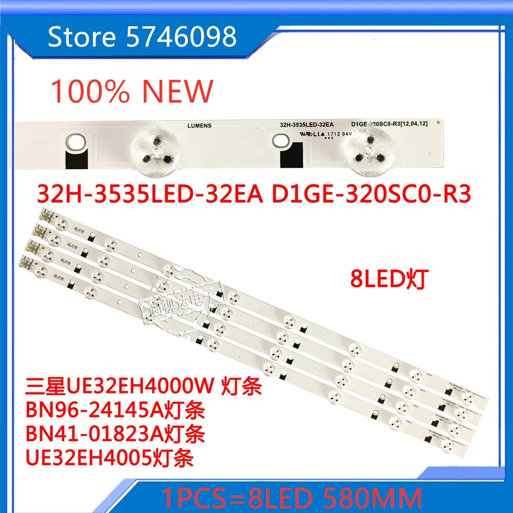 4 шт. 8 светодиодов 580 мм светодиодная подсветка stirp для UE32EH4000W D1GE-320SC0-R3 32H-3535LED-32EA SLED