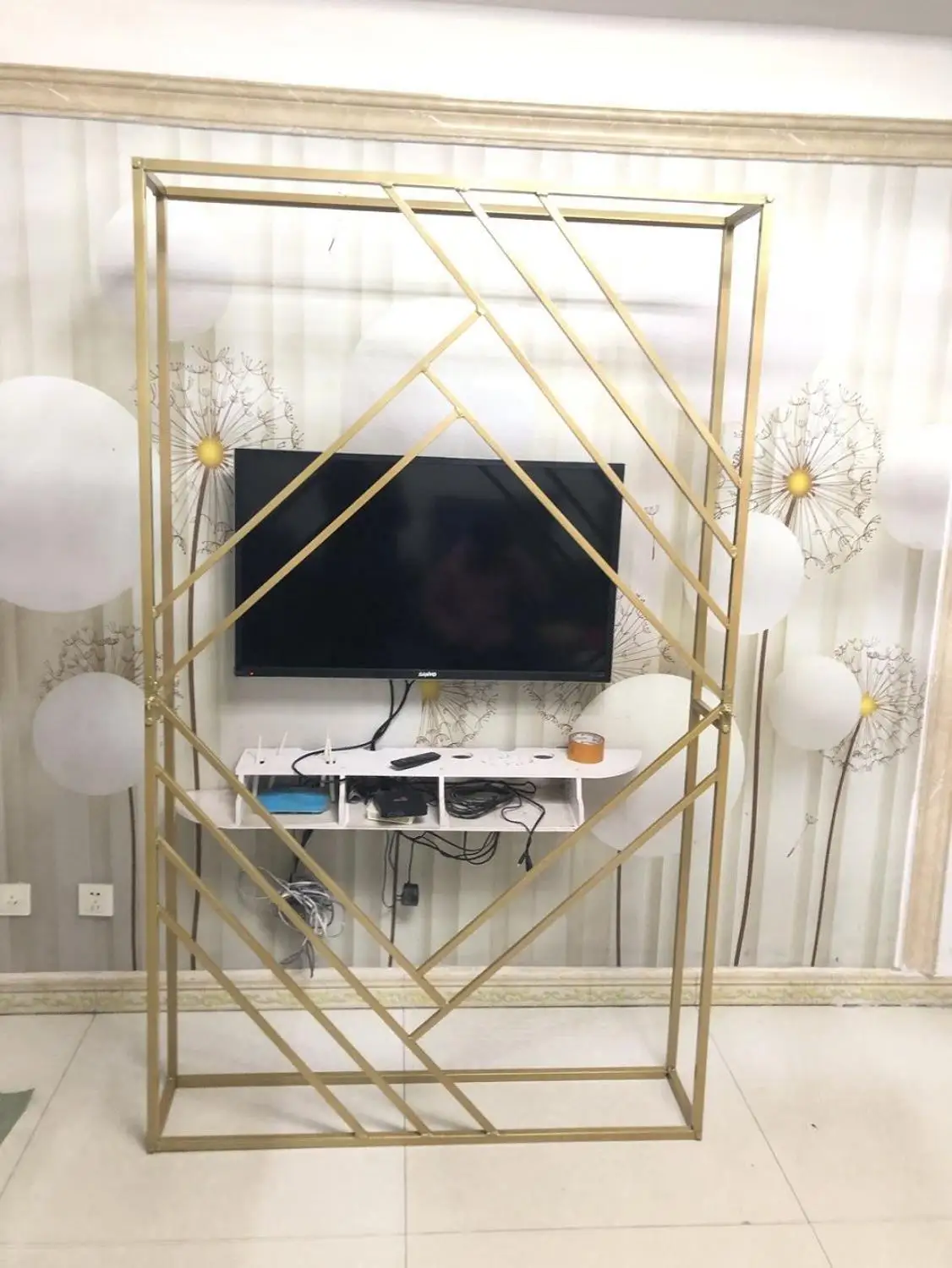 

Rectangular stands frame for Wedding background Rectangular arch