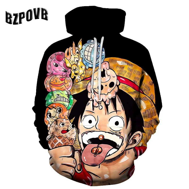 One piece Cloudstyle 3D толстовки Аниме толстовки one piece Luffy 3d принт мужская одежда пуловеры Топы уличная одежда адмирал - Цвет: 1728