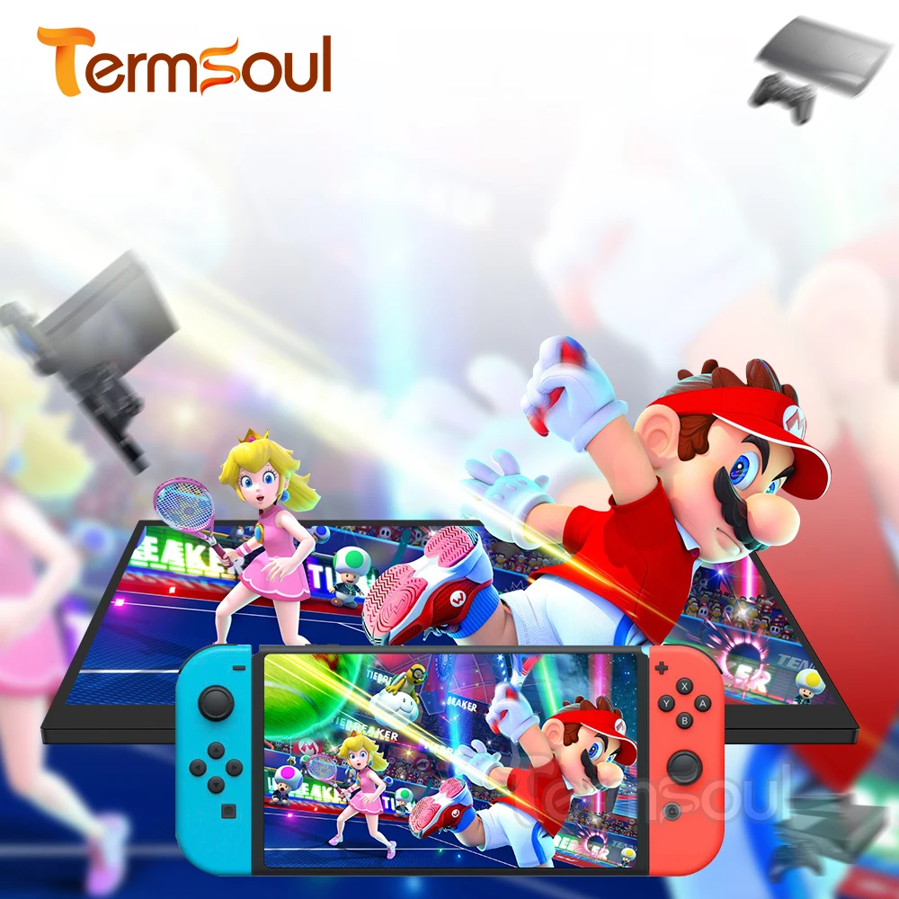 Портативный монитор 15 6 дюймовый Дисплей HDMI Type C USB IPS для ноутбука XBox Switch мобильный