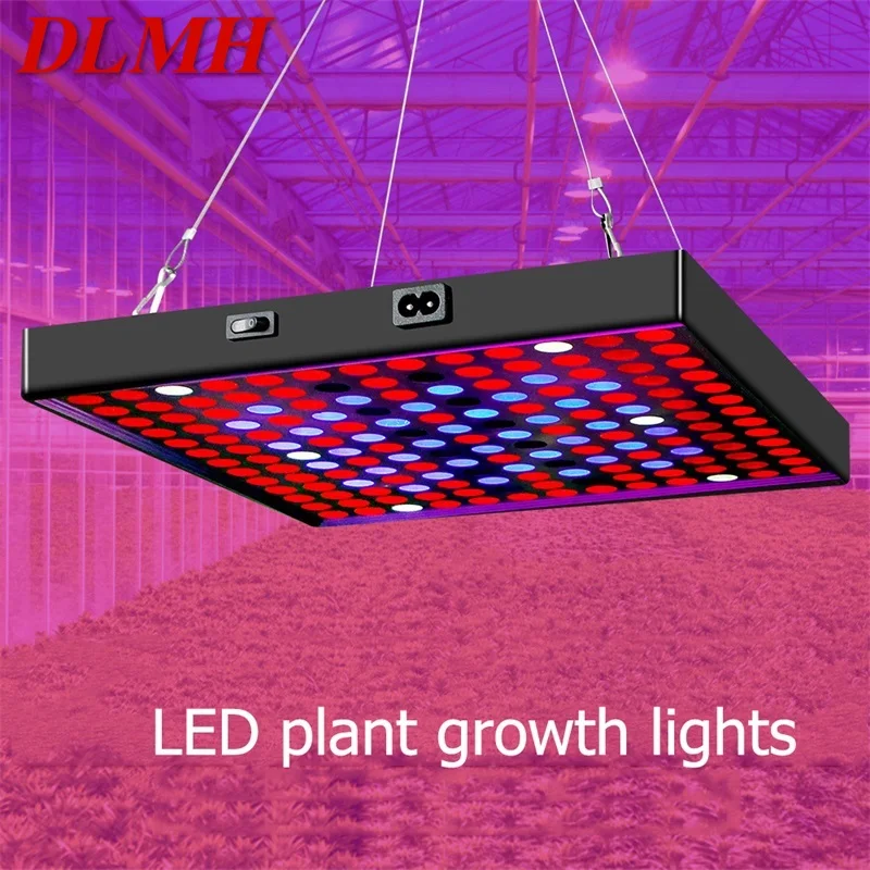 

DLMH LED Grow Lights Plant Growth Lamp Quantum Board Waterproof IP65 Full Spectrum For Potted Greenhouse Seeding