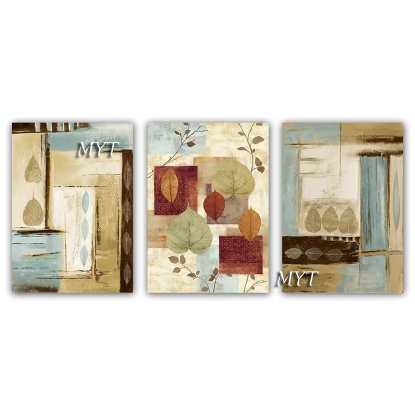 

Free Shipping Unframed Colorful 3PCS 1 Set Picture Oil Abstract Painting Canvas for Wall Art Picture For Living Room Home Decor