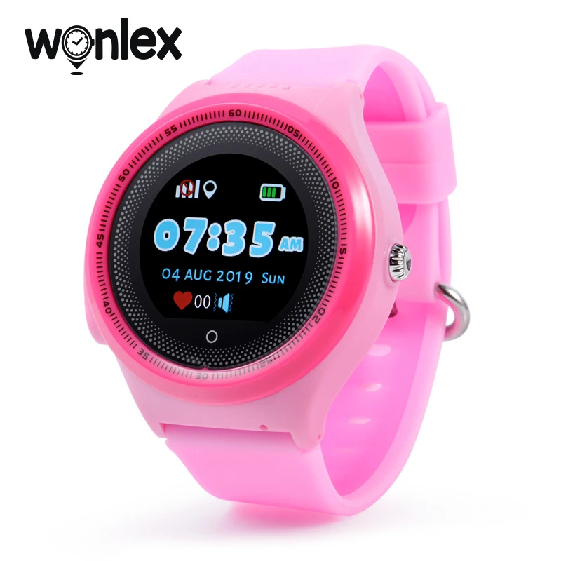 Детские Смарт-часы Wonlex GPS Wi-Fi телефон часы SOS защита от потери датчик