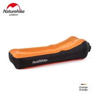 naturehike adult beach double layer inflatable sofa bed lunch break beach portable folding lazy air cushion chair sleeping bags