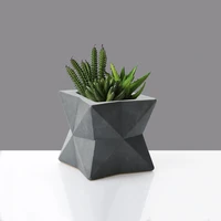 przy 3d succulent planter cement mould concrete silicone flowerpot mold silicone vase molds for plaster clay resin crafts