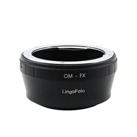 for olympus om mount lens to fujifilm x mount camera lingofoto om fx metal mount adapter ring for xe4xt4xs10 etc